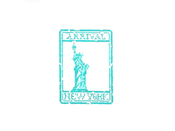 New York Passport Stamp