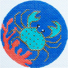 Crab 3" Round