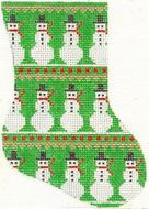 Snowman Mini Sock