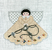 Fly Fishing Angel w/Charms