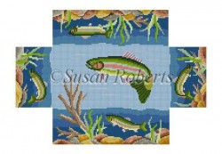 Riverbed Rainbow Trout Brick Cover