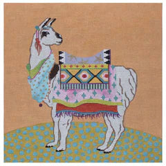 Llama with Saddle