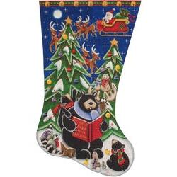 The Night Before with Bears Stocking