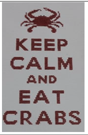 Keep Calm and Eat Crabs