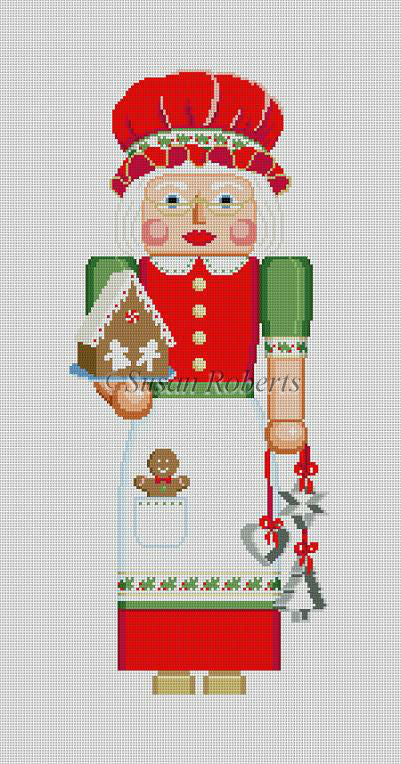 Mrs. Claus Nutcracker 18"