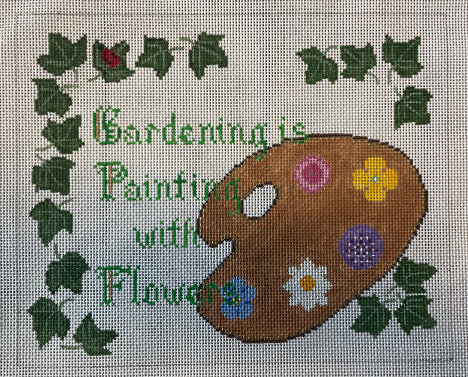 Gardening is like painting with flowers 