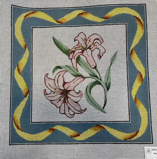 Lilly Ribbon Rug Square/Pillow