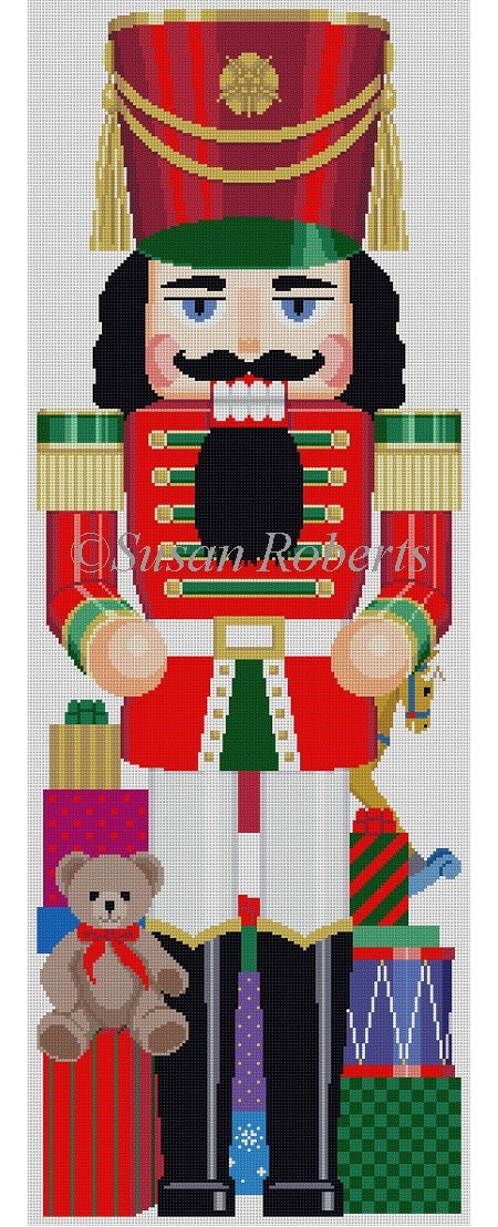 Nutcracker w/Toys Front 30"