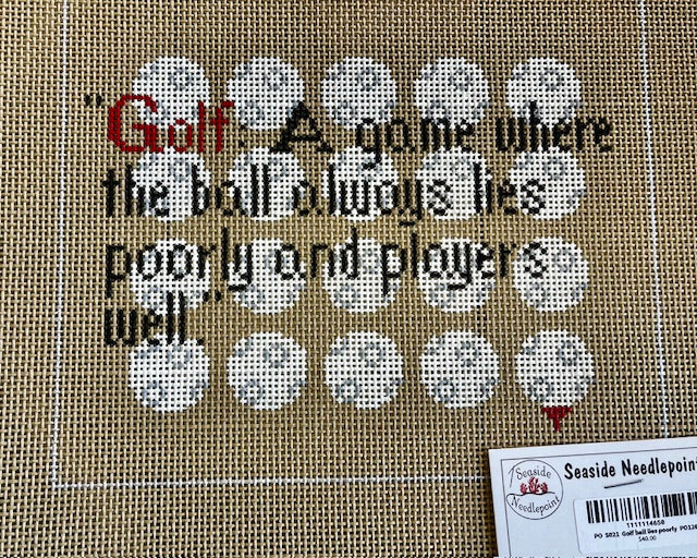 Golf A Game Where.....