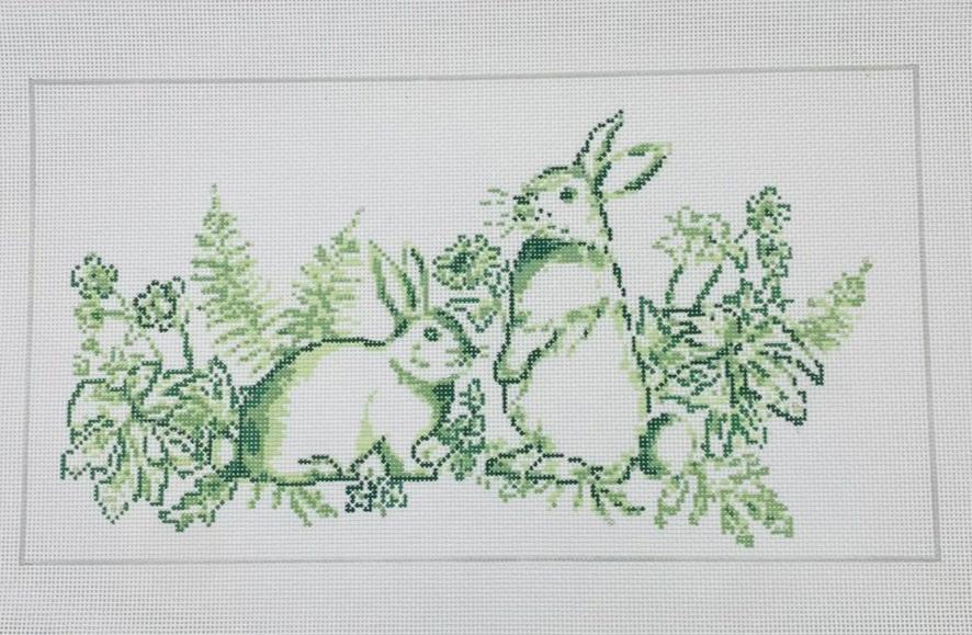 Green Bunny Bolster