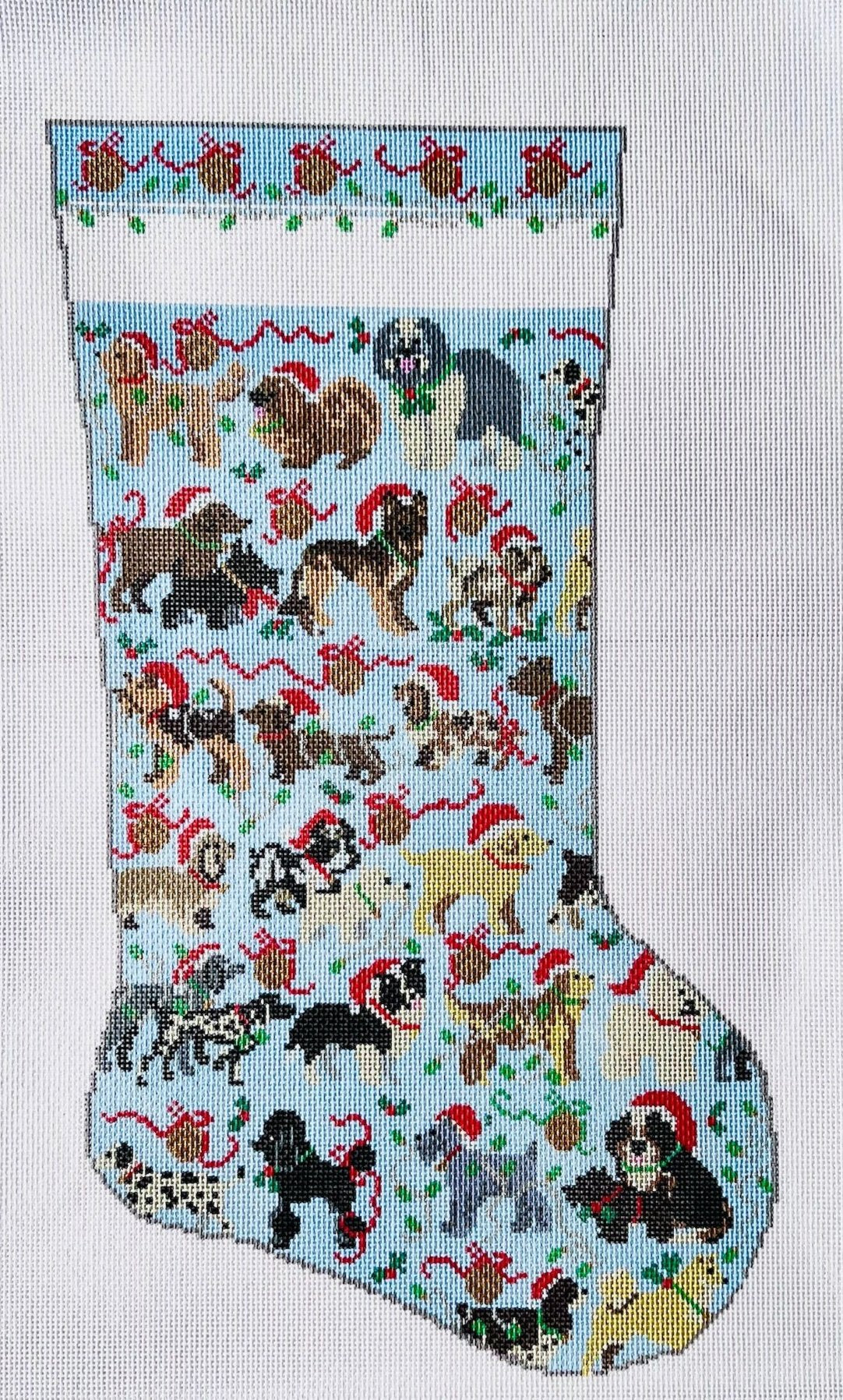 Blue Dog Stocking