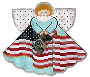 Old Glory American Flag Angel