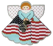 Old Glory Angel w/Charms