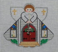 Village Church Angel w/Charms