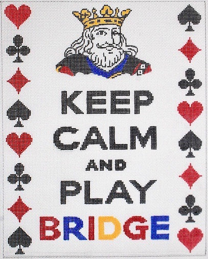 Keep Calm And Play Bridge 8 1 2 X 10 1 2 18M