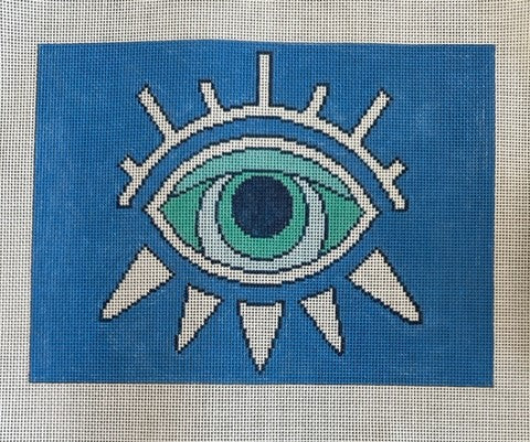 Evil Eye On Blue