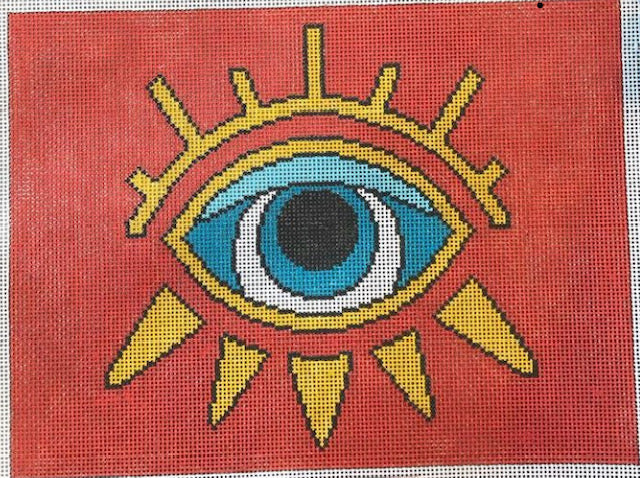 Evil Eye On Orange