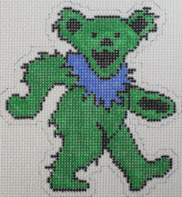 Grateful Dead Bear Green