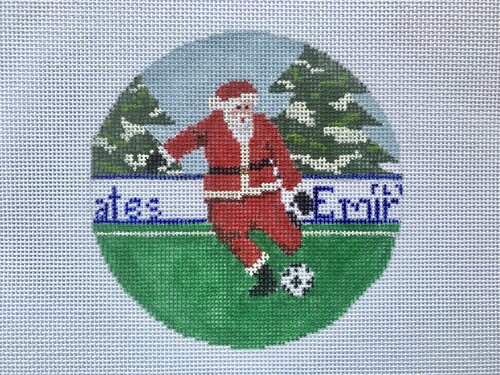 Sporty Santa -- Soccer