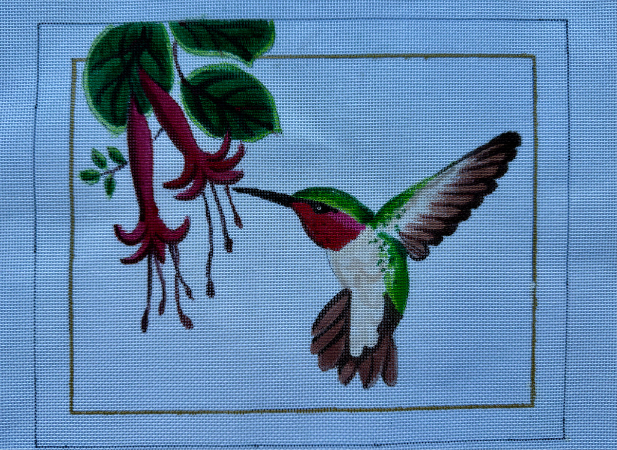 Ruby Throated Hummingbird