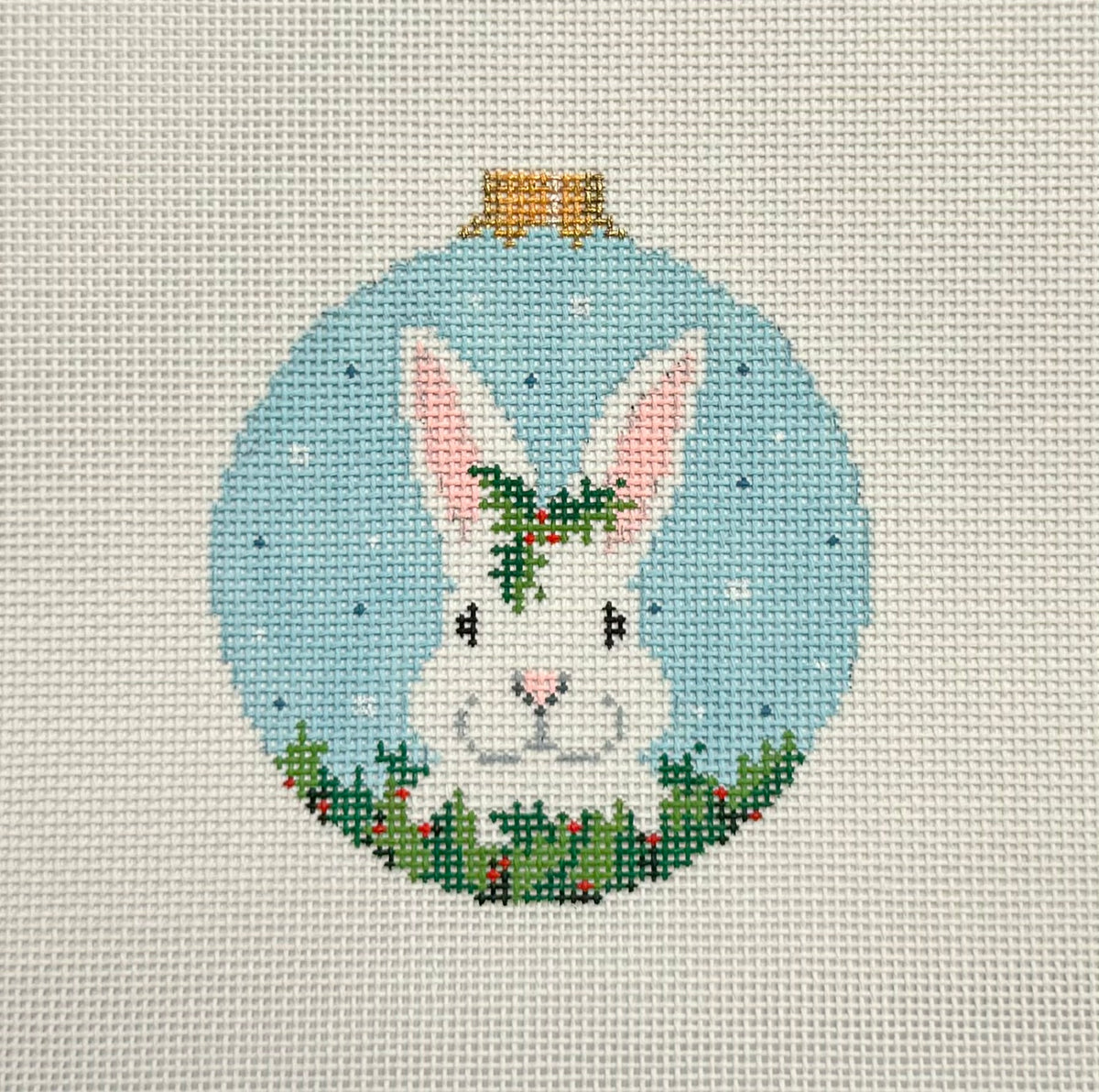 White Rabbit in Holly