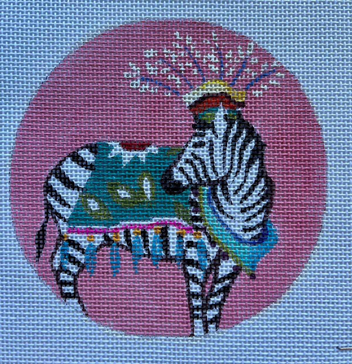 Royal Zebra 4" Round