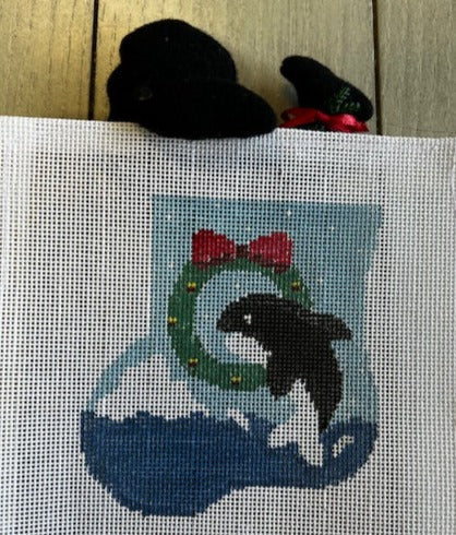 Whale Wreath w/Whale