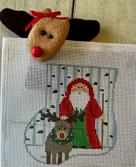 Woodland Santa w/ Reindeer