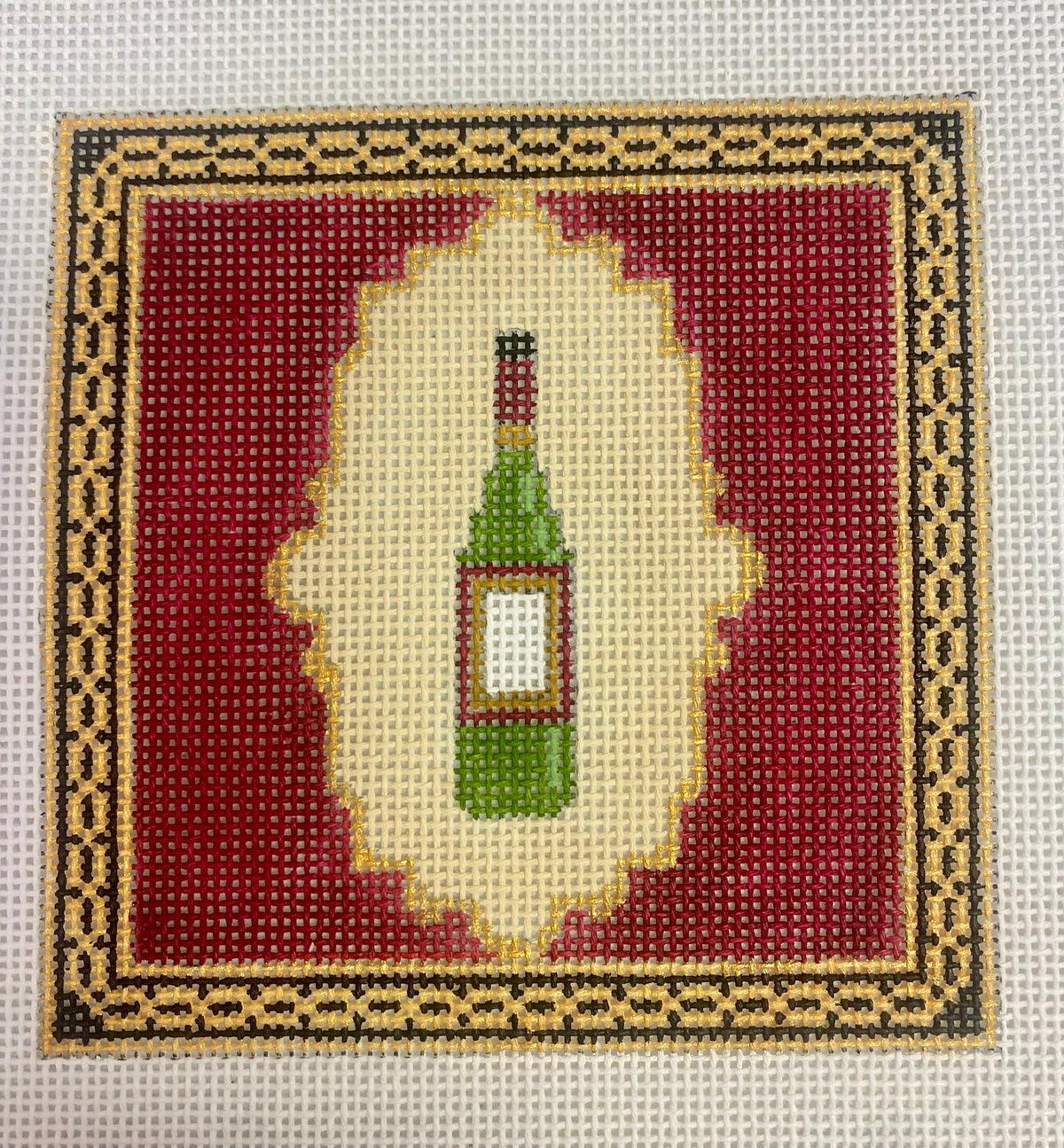 Rose Wine Coaster