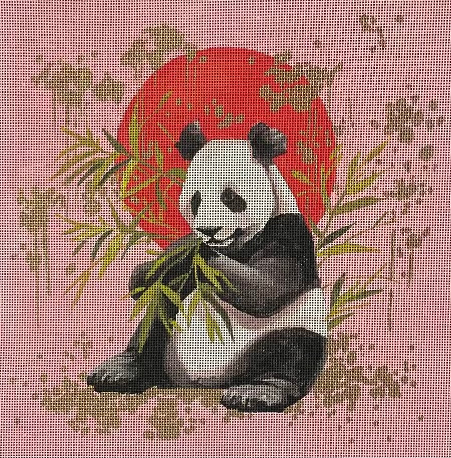 Panda with Bamboo