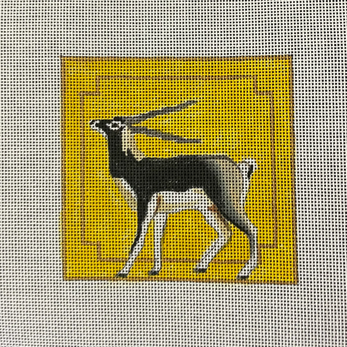 Gazelle on Yellow