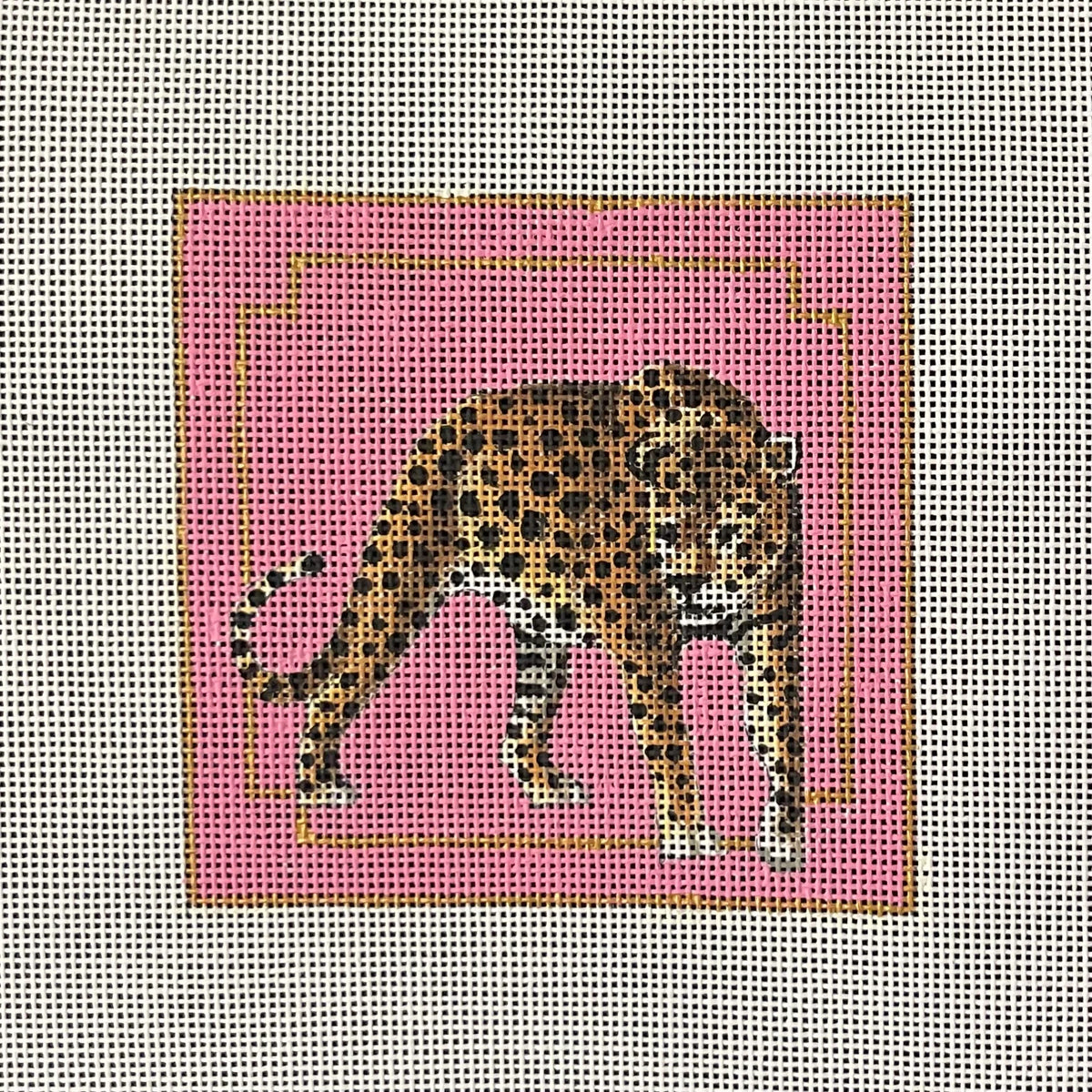 Leopard on Pink