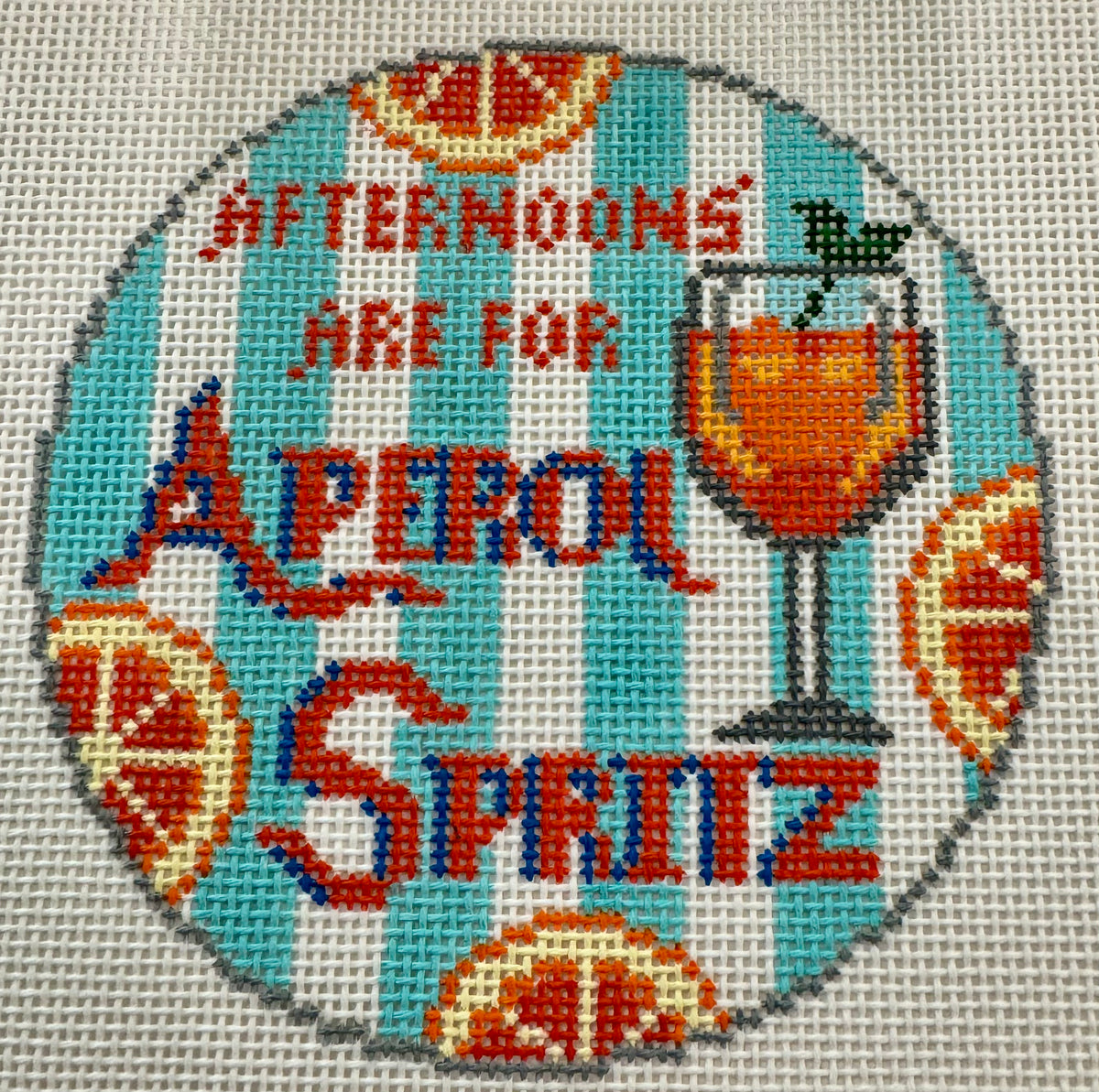 Happy Hour Coaster - Aperol Spritz