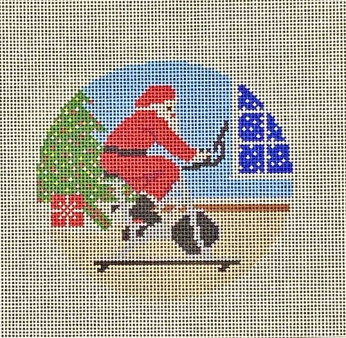 Sporty Santa - Spinning 