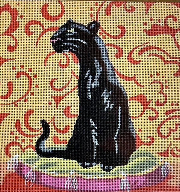 Black Panther On Pillow