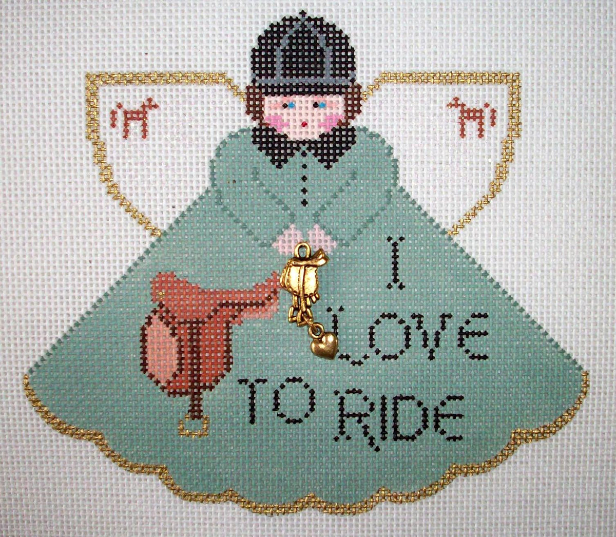 Love to Ride/English Angel w/Charms