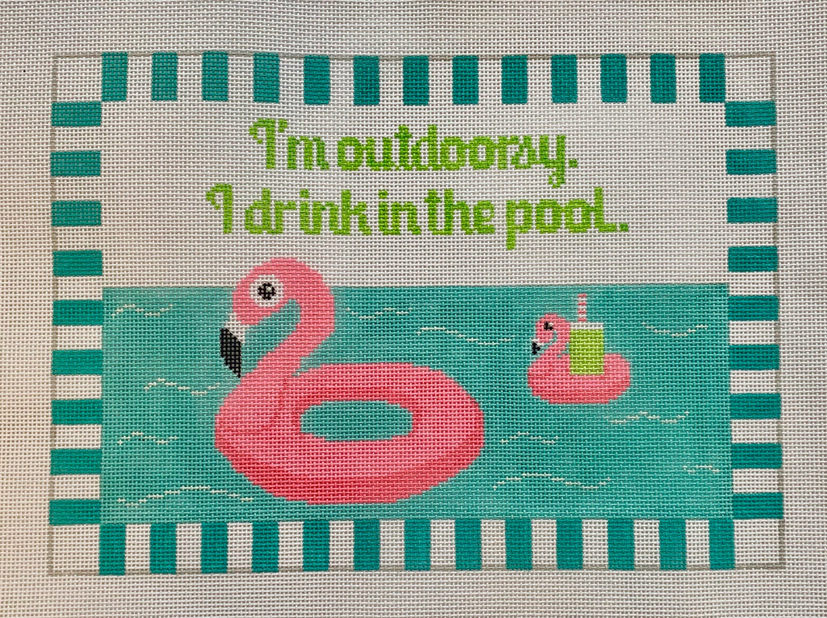 I'm Outdoorsy...I Drink In The Pool