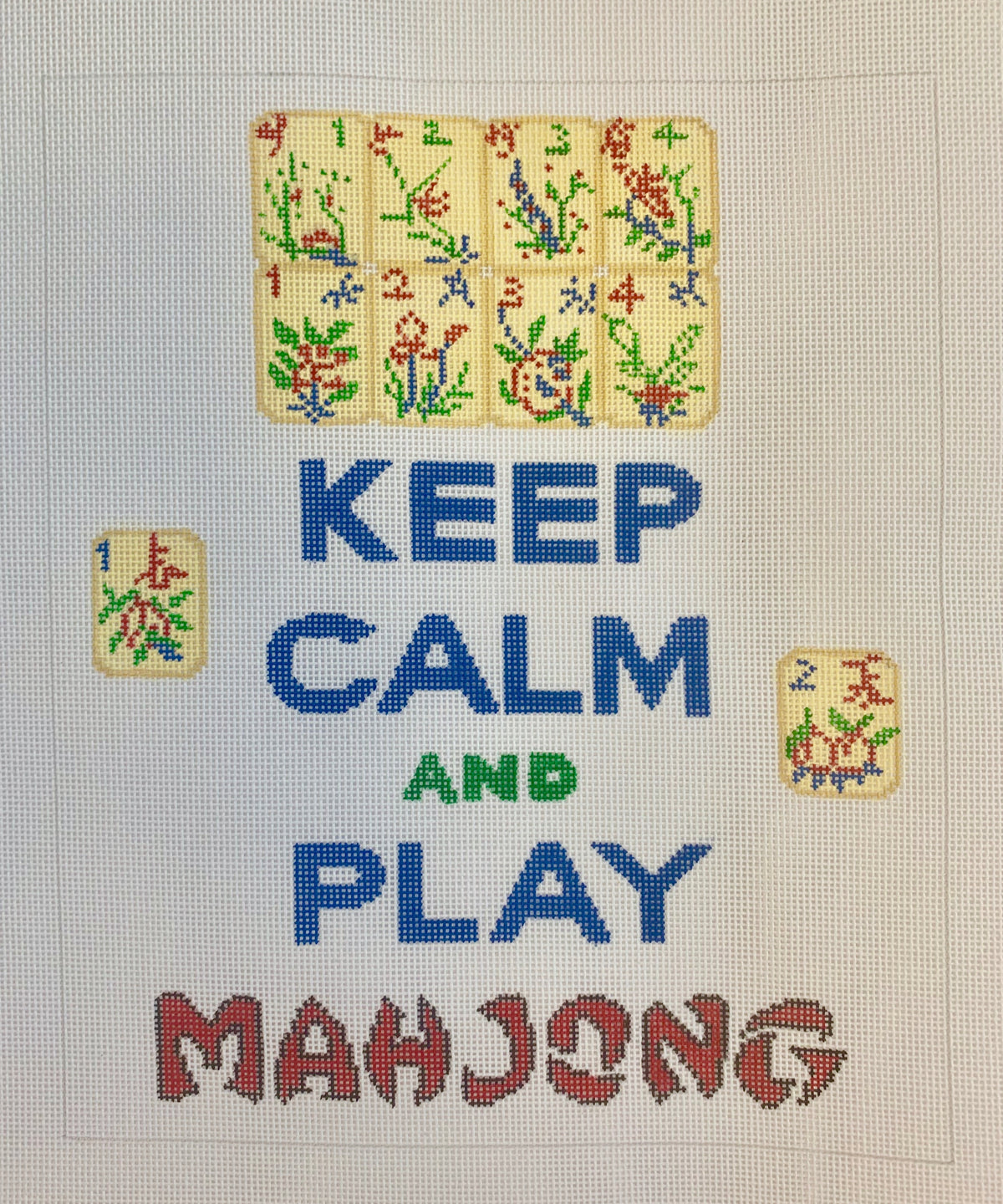 Keep Calm And Play Mahjong 8X10 18M