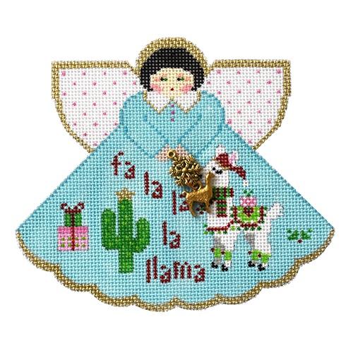 Fa La La La Llama Angel w/Charms