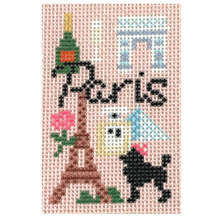 Paris Luggage Tag Insert