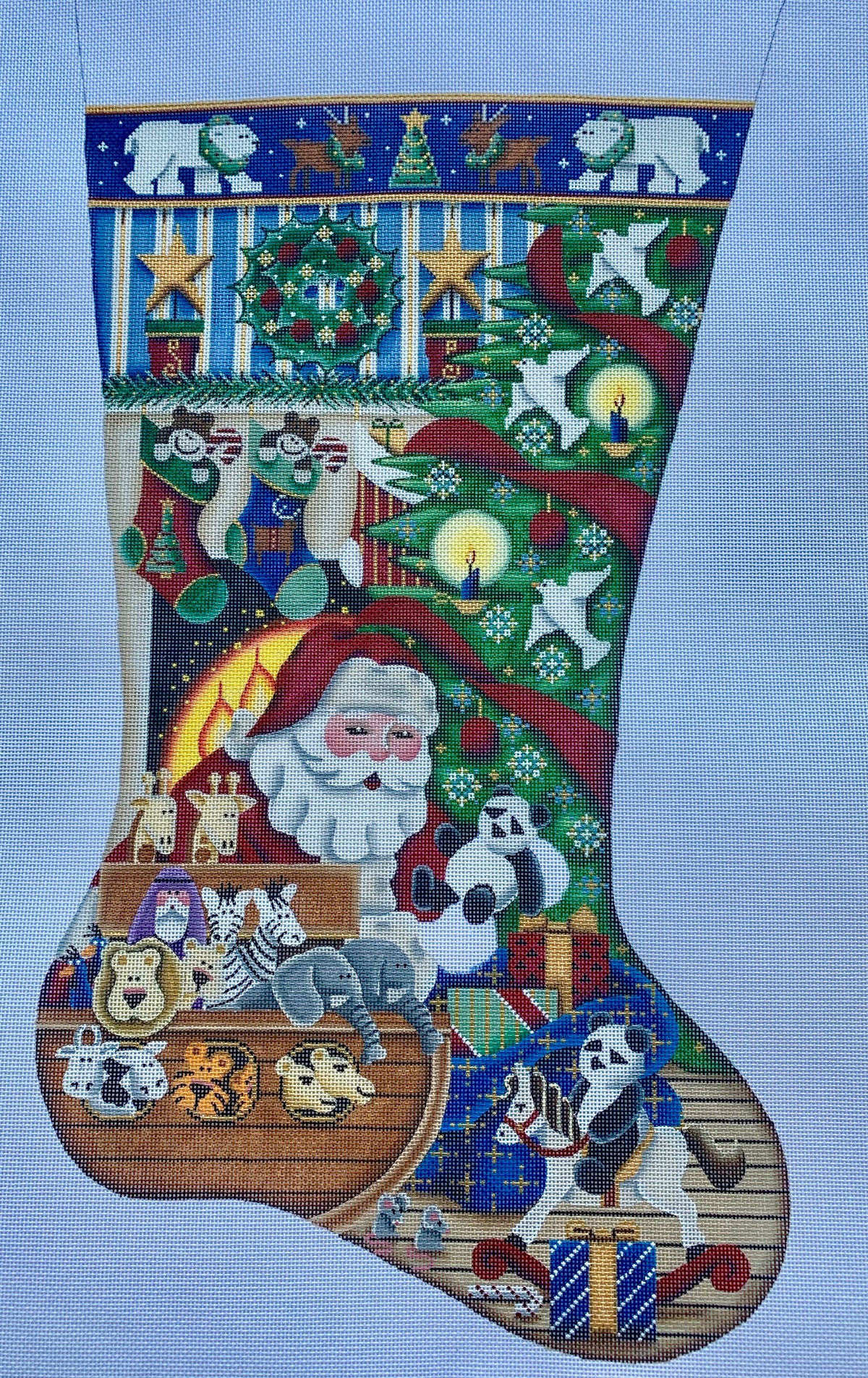 Noah's Ark Stocking 1363B