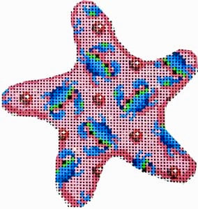 Blue Crabs Starfish Ornament 3 75X3 75 18M