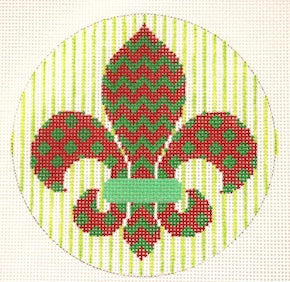 Red Green Fleur D Lis