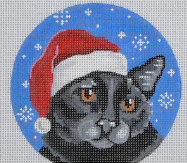 Black Cat Santa