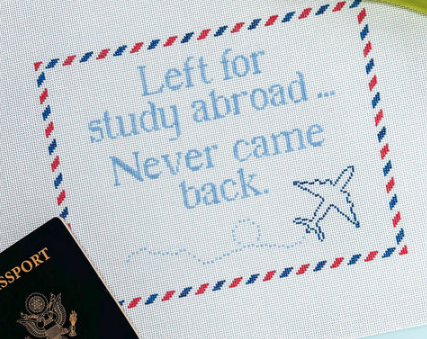 Left For Study Abroad