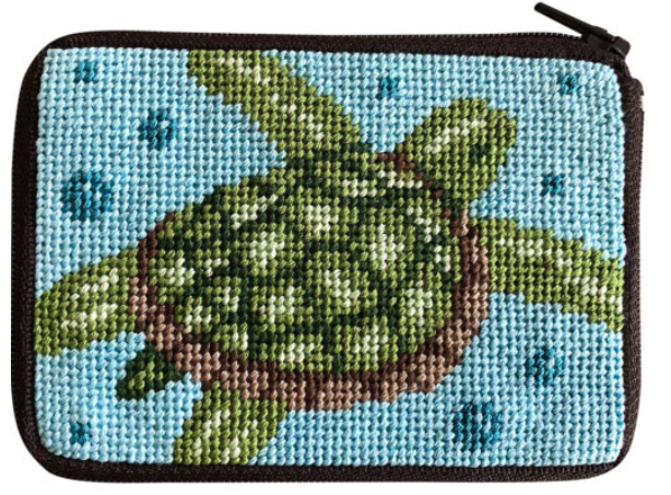 Sea Turtle Credit Card Coin Case