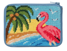 Flamingo Credit Card Coin Purse