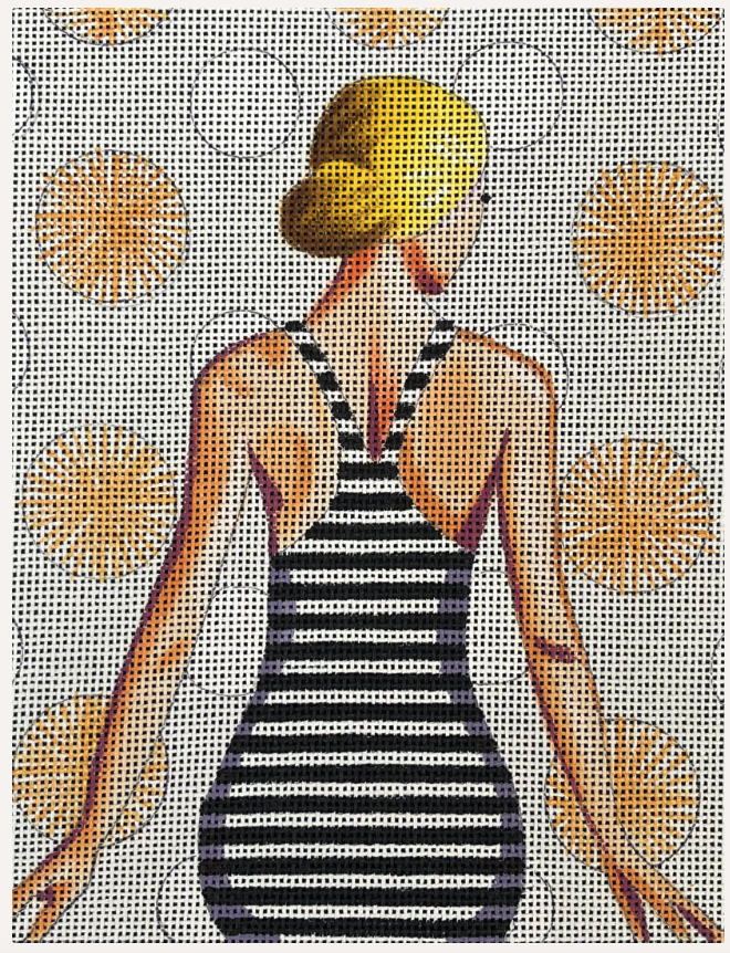 Lady In Stripes 5 5X7 18M