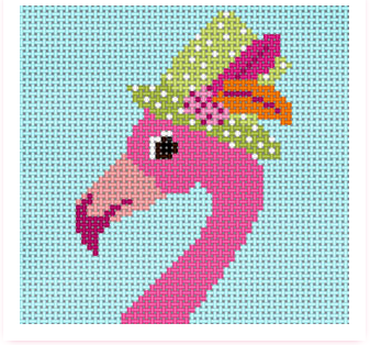 Flamingo With Hat Insert