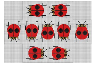 Ladybug Brick Cover